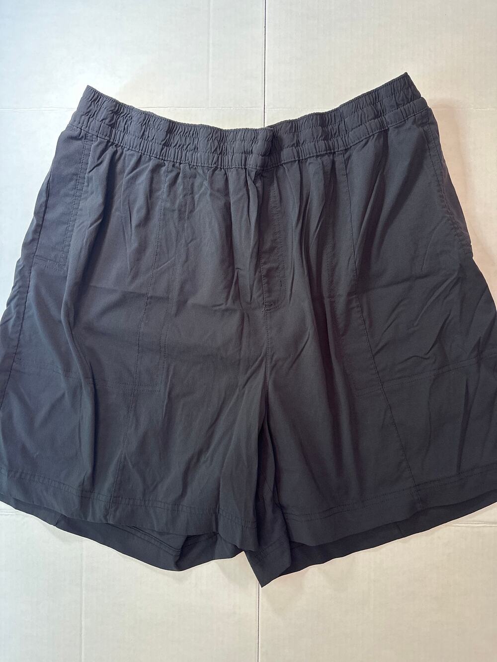 Columbia Black Sandy River 6" Inseam Cargo Shorts Womens Plus Size XXL 2X
